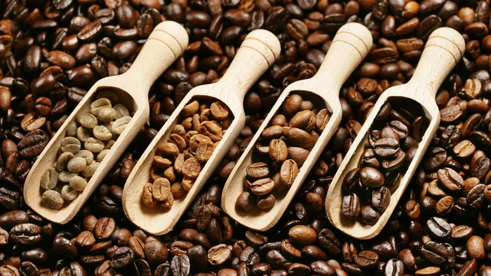 بازار انواع قهوه